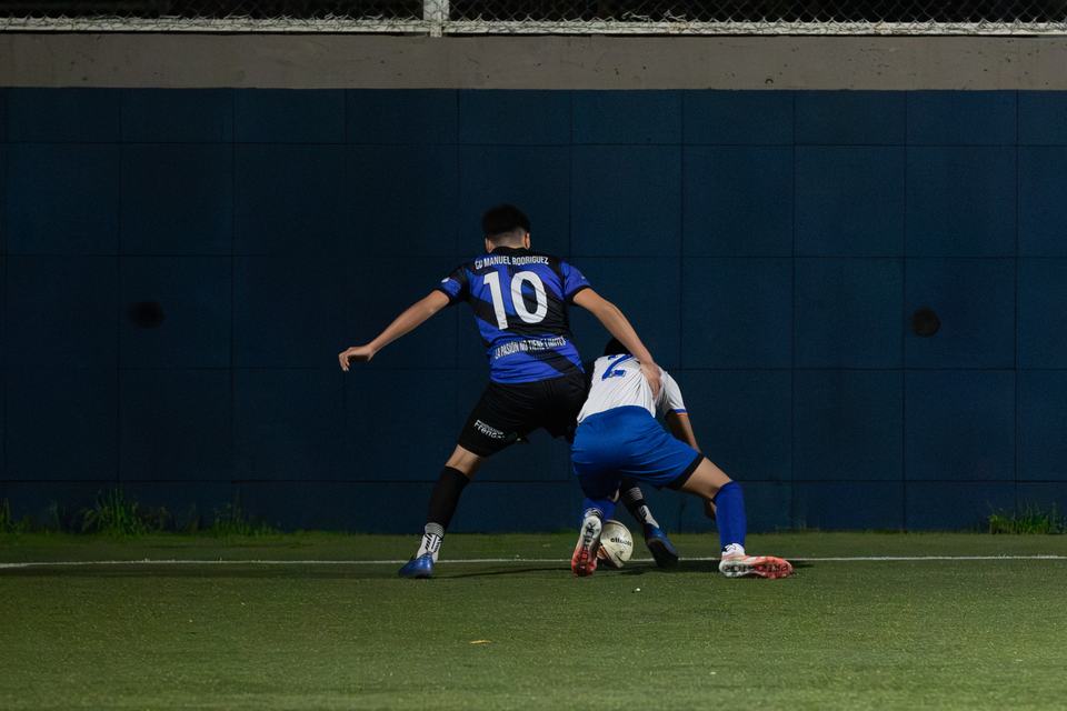 Partido de fútbol Sub 17 Unión Peñablanca contra Villa Alemana